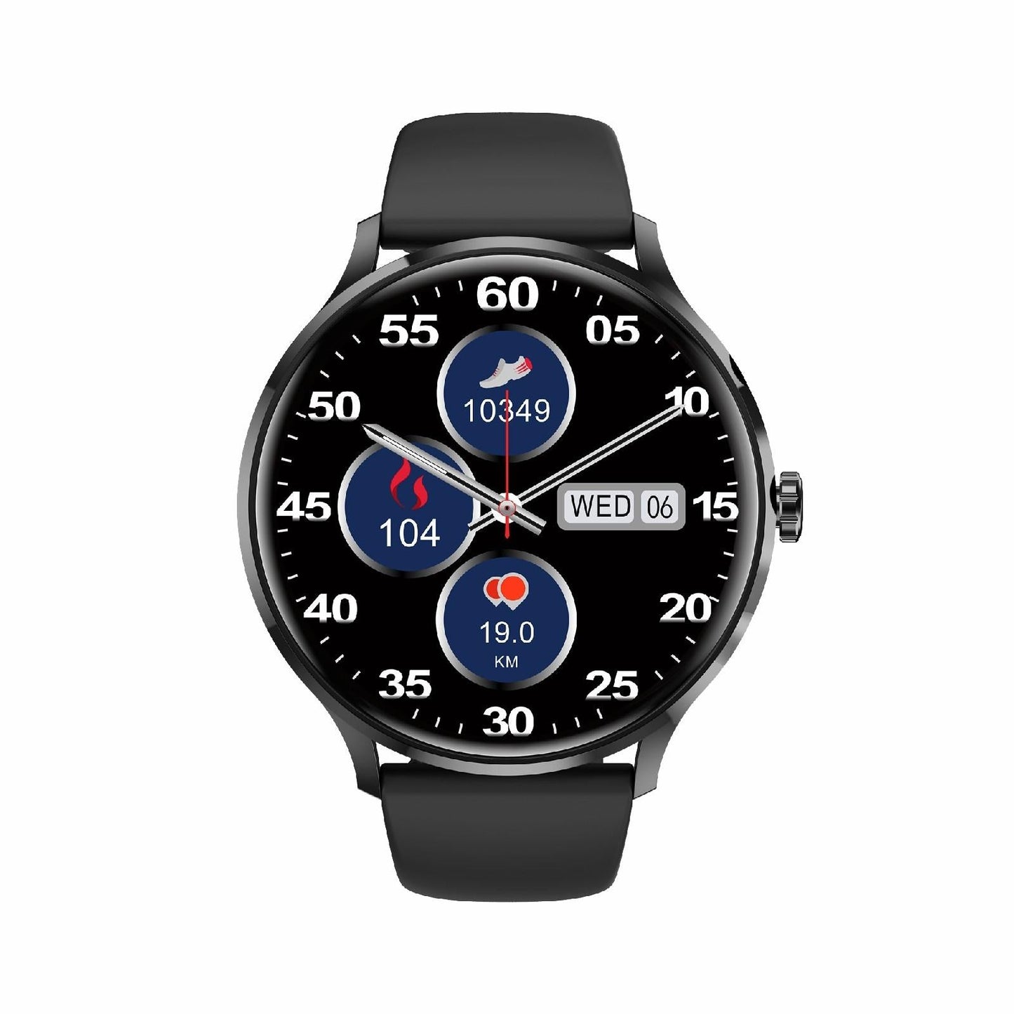 1.39 Inch Bt5.2 Smart Sport Watch Support Bluetooth Call / Sleep / Blood Oxygen / Temperature / Heart Rate / Blood Pressure Health Monitor - Grey