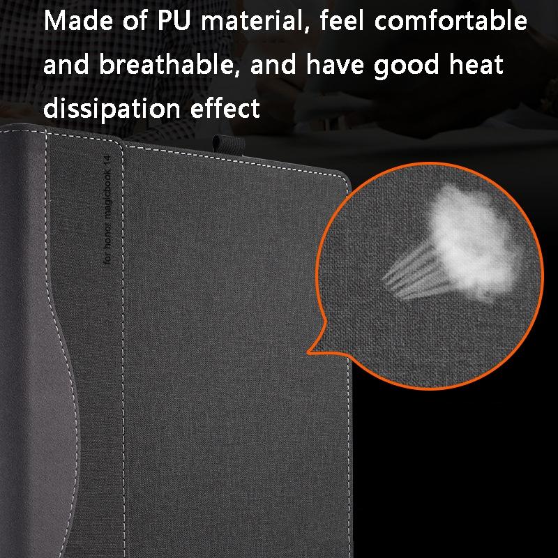 Protective Leather Case for Huawei Honor Magicbook - Slim Design - Dark Blue