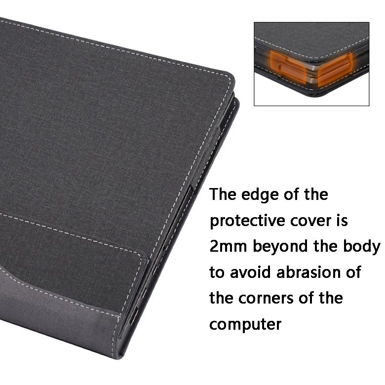 Protective Leather Case for Huawei Honor Magicbook - Slim Design - Dark Blue