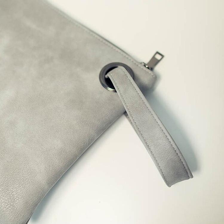 Stylish Retro Envelope Clutch Bag - Large Capacity - Red
