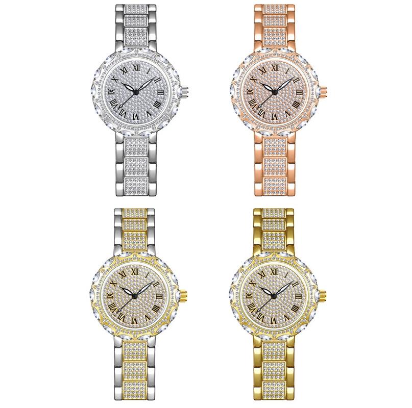 Diamond Chain Watch for Women - Elegant and Timeless - Rose Gold