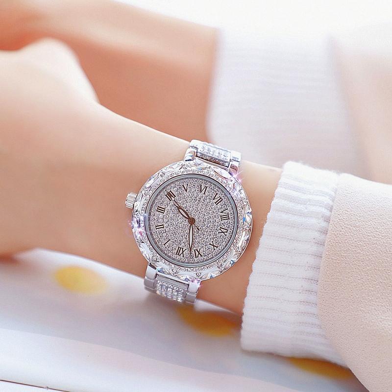 Diamond Chain Watch for Women - Elegant and Timeless - Rose Gold