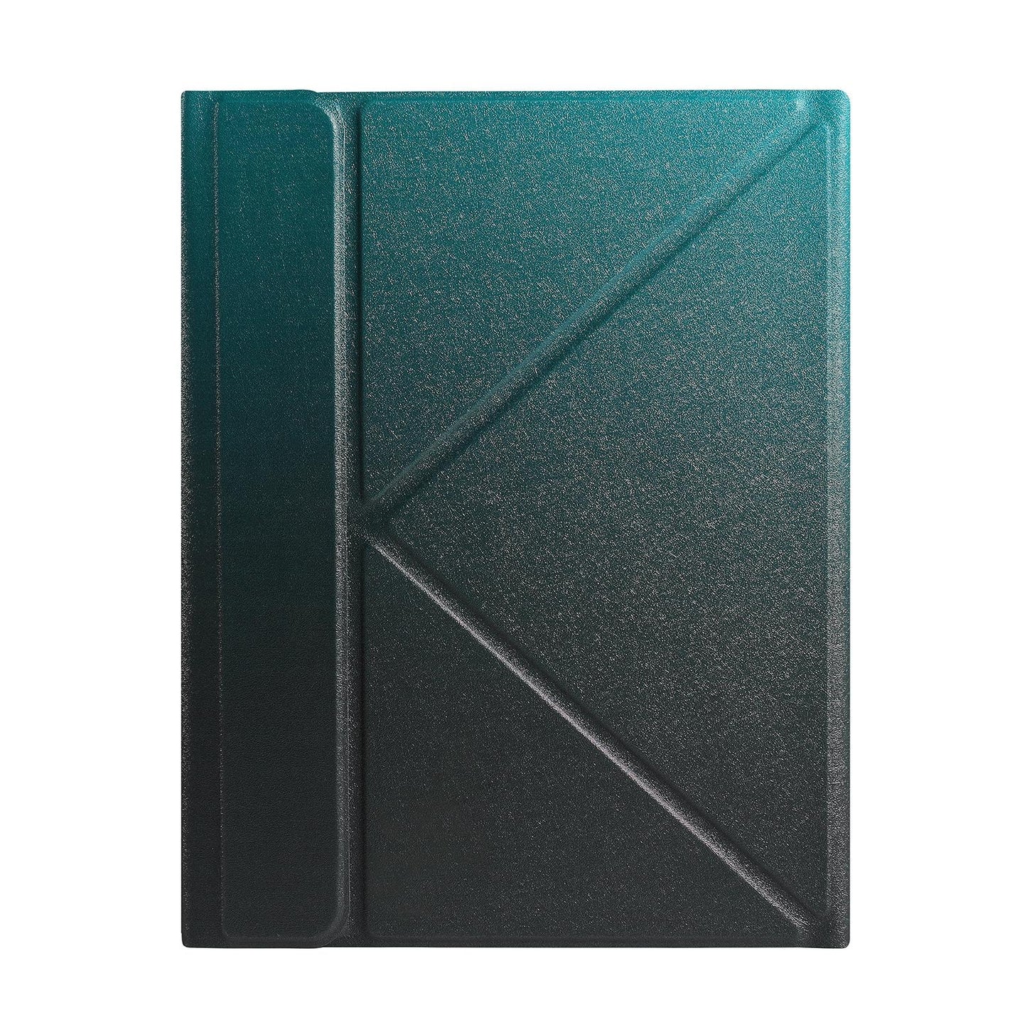 Bluetooth Keyboard Leather Case For Ipad Pro 11 With Holder & Pen Slot - Gradient Dark Green