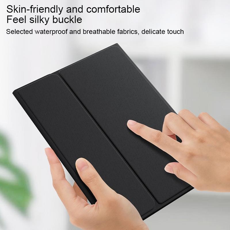 Detachable Bluetooth Keyboard Leather Case For Ipad Mini 6 With Holder - Light Purple