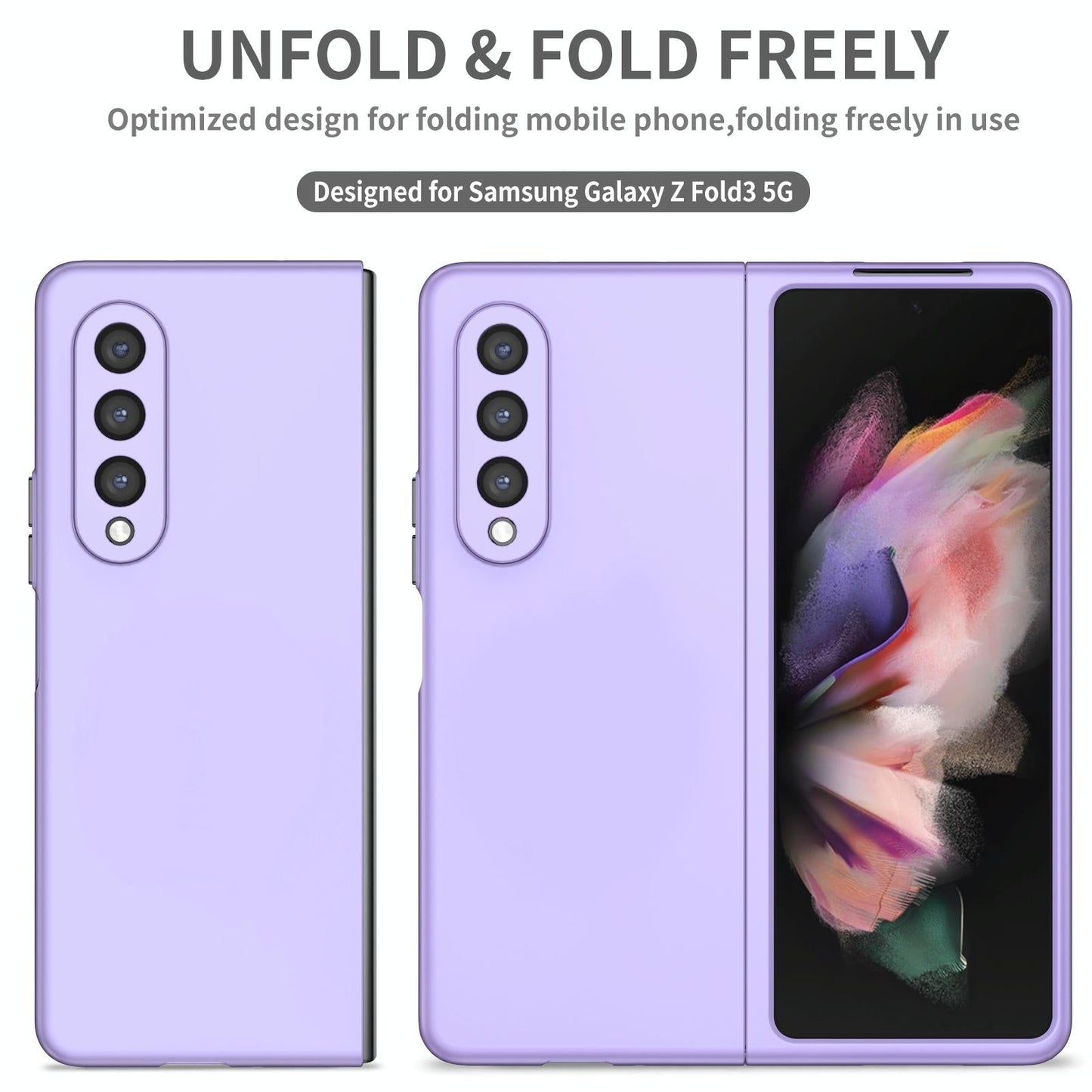 For Samsung Galaxy z Fold4 5G Foldable Armor Phone Case - Compact and Durable - Wine Red