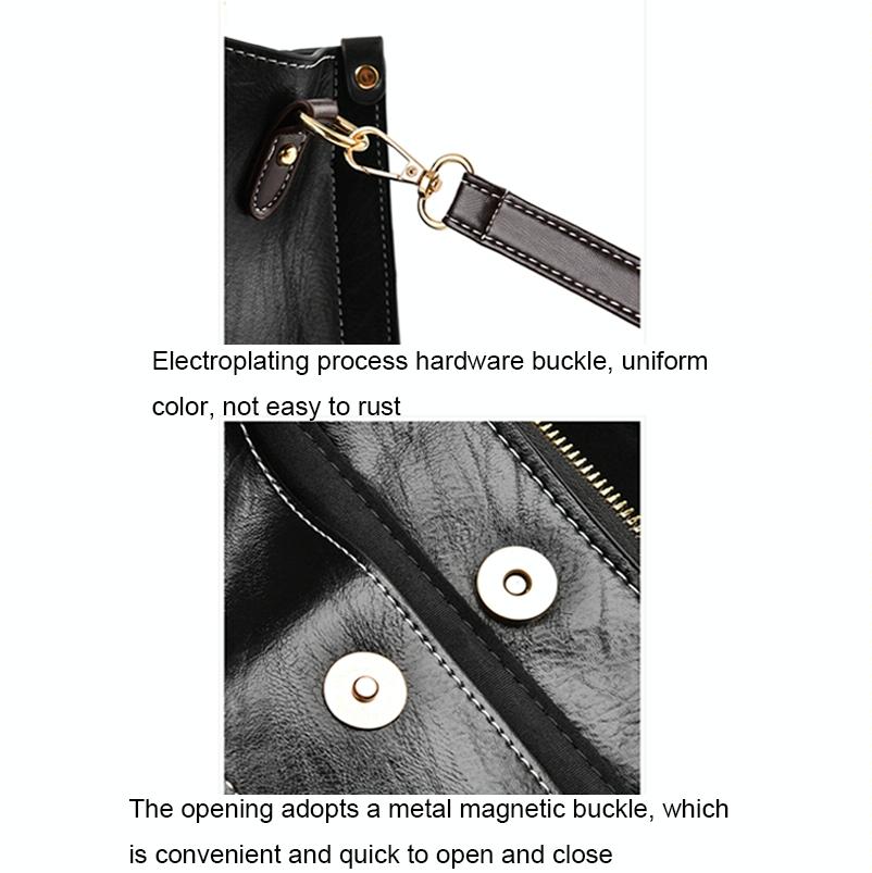 Vintage Multifunctional Handbag for Women - Caramel Colour