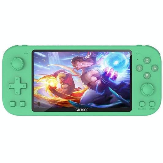 Portable Dual-Handle Game Console - Rg3000 - Green