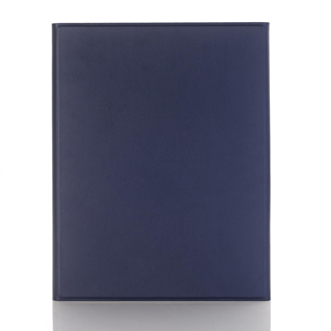 Ultra-Thin Bluetooth Keyboard Leather Case For Ipad Air / Pro 10.5 With Pen Slot & Holder - Dark Blue