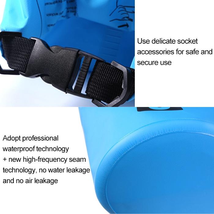 Waterproof Single Shoulder Bag 3L Capacity - Orange