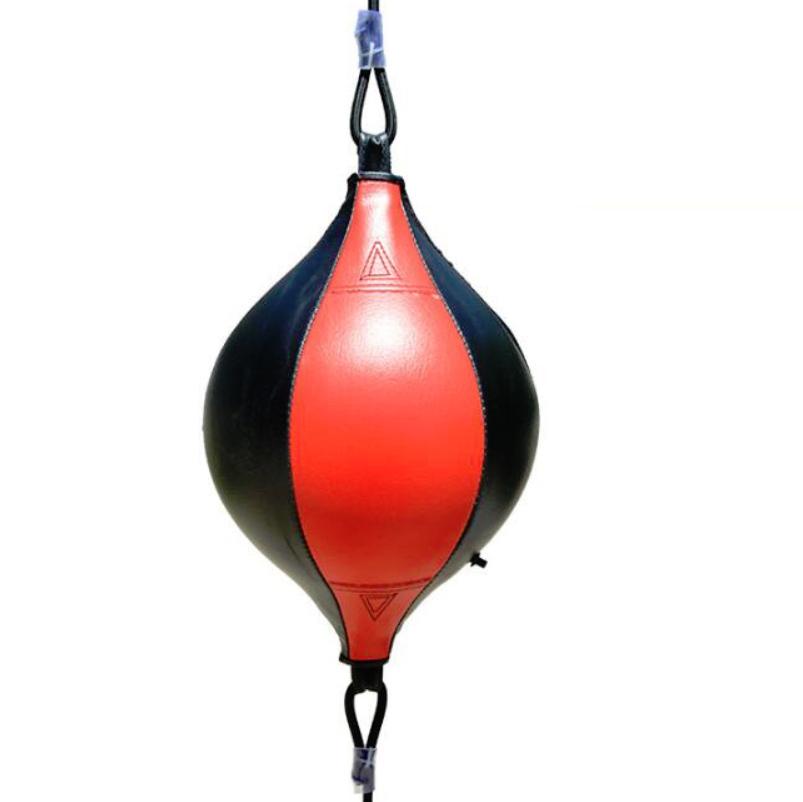 Adult Hanging Speed Ball For Boxing Fitness - Free Punching Bag - Pear Shape Black & White - The Grand Bazaar of Australia
