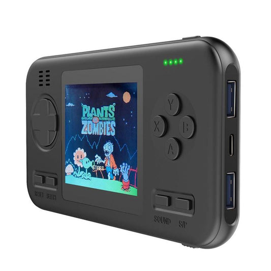 Portable Game Console With 8000Mah Battery And Colour Screen - Black