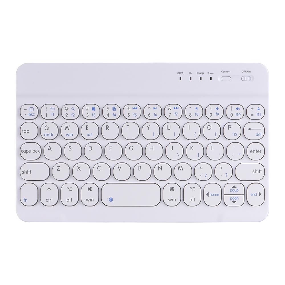 Detachable Bluetooth Keyboard Leather Case For Ipad Mini 6 With Holder - Mint Green