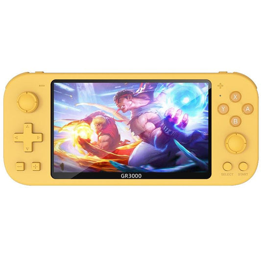 Portable Dual-Handle Game Console - Rg3000 - Yellow