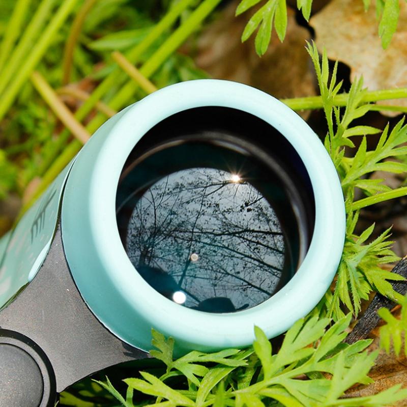 Children's Bird Watching Binoculars - 4x30 Perfect Gift - Rain Season Purple