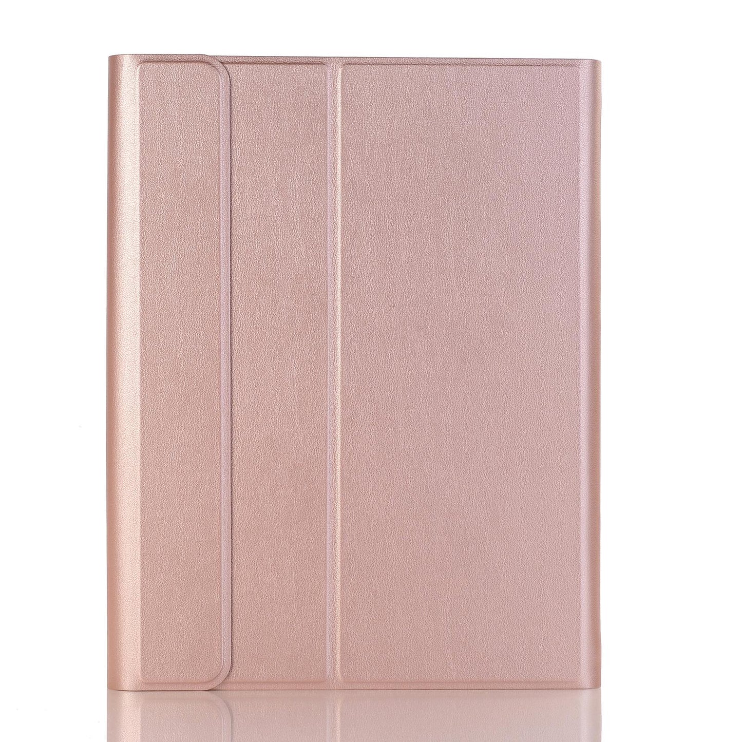 Bluetooth Keyboard Leather Case For Ipad Pro 10.5 With Touch Control - Lambskin Texture Compatible With 10.2 2021 & 2020 & 2019 / Air 3 - Pink