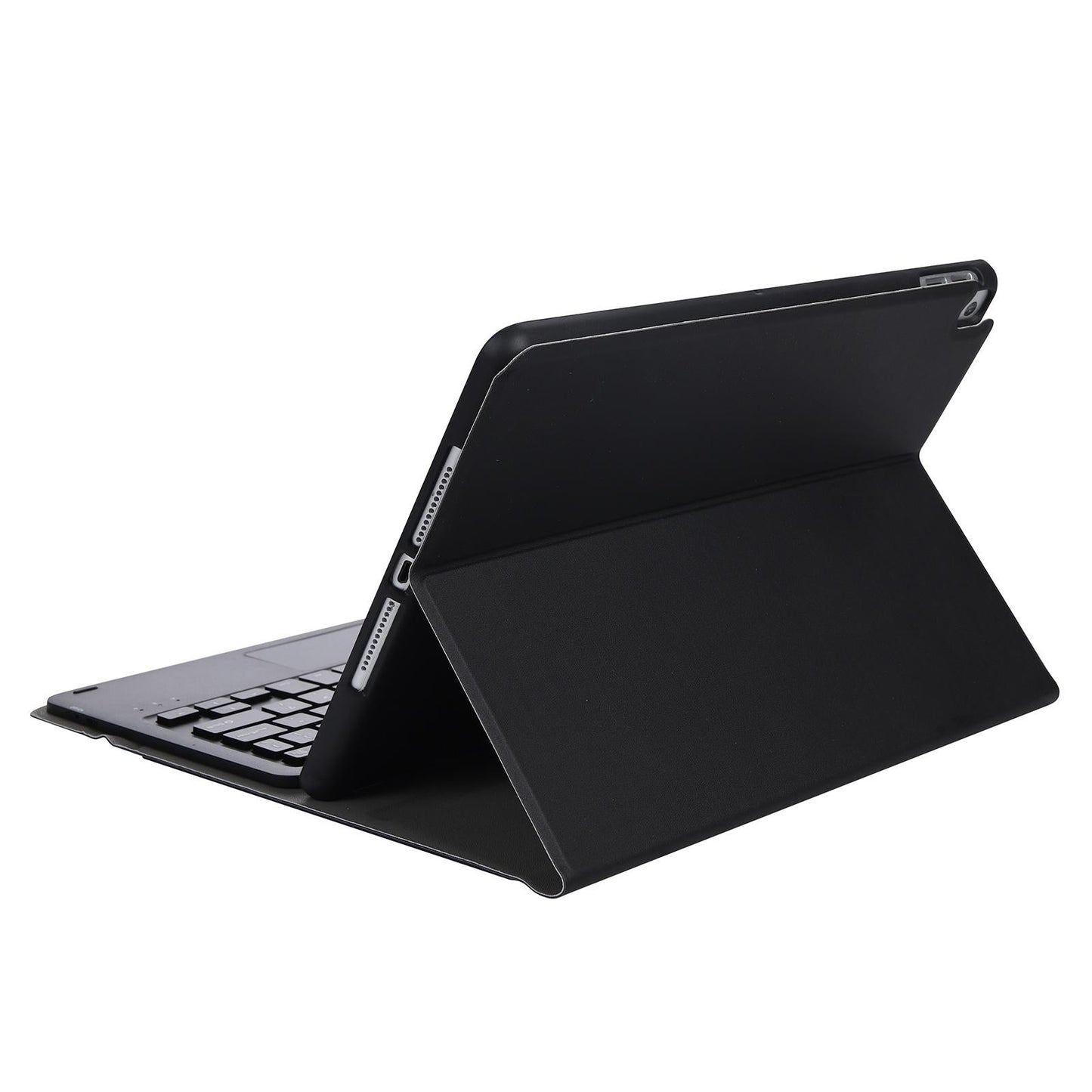 Bluetooth Keyboard Leather Case For Ipad Pro 10.5 With Touch Control - Lambskin Texture Compatible With 10.2 2021 & 2020 & 2019 / Air 3 - Dark Green