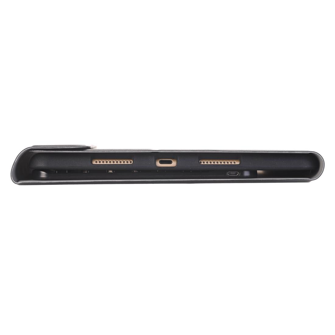 Ultra-Thin Bluetooth Keyboard Leather Case For Ipad Air / Pro 10.5 With Pen Slot & Holder - Rose Gold