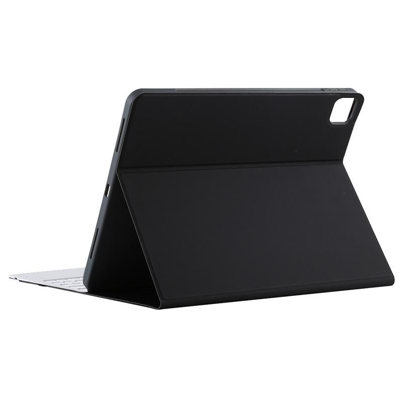 12.9 Ipad Pro 2020 Bluetooth Leather Case With Detachable Holder - Blue
