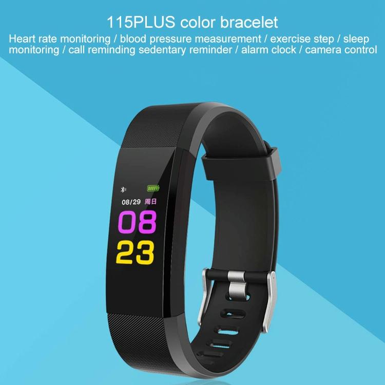 Smart Oled Bracelet With Call Reminder And Health Monitoring - Blue
