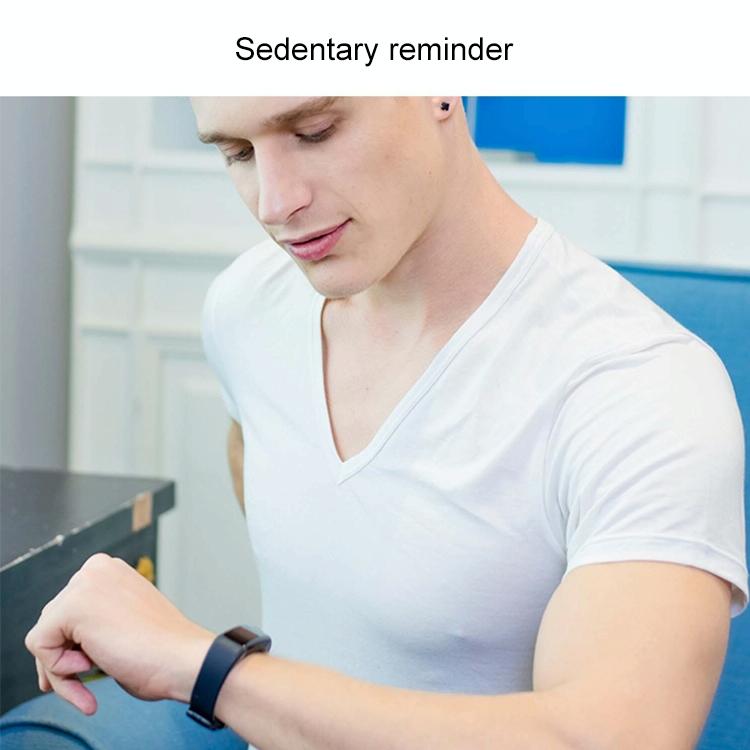 Smart Oled Bracelet With Call Reminder And Health Monitoring - Blue