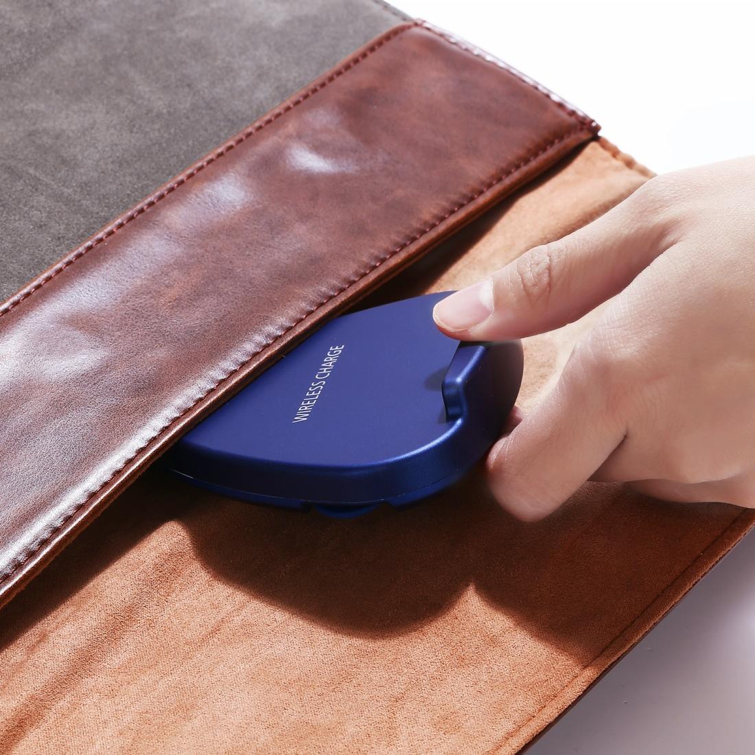 10W Fast Charging Qi Wireless Charger Pad - Blue