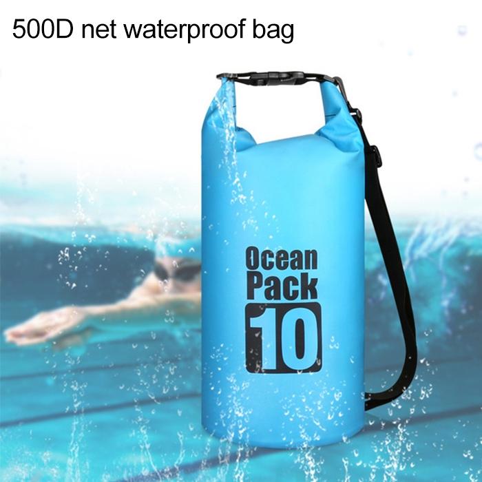 Waterproof Single Shoulder Bag 3L Capacity - Sky Blue