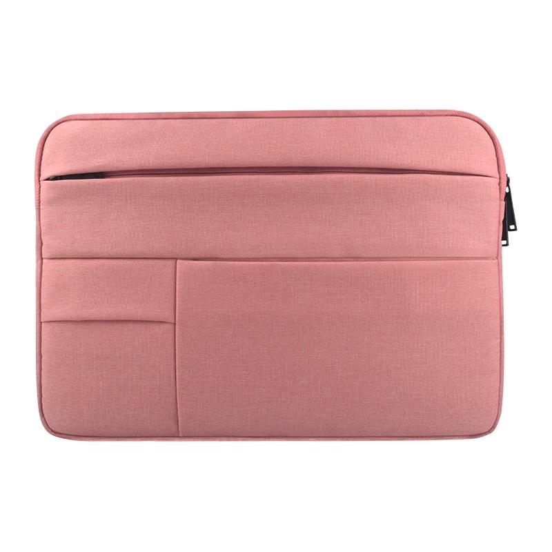 15.6 Inch Laptop Tablet Bag with Multiple Pockets - Portable and Durable - Magenta