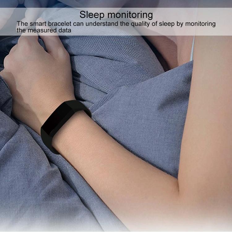 Smart Oled Bracelet With Call Reminder And Health Monitoring - Red