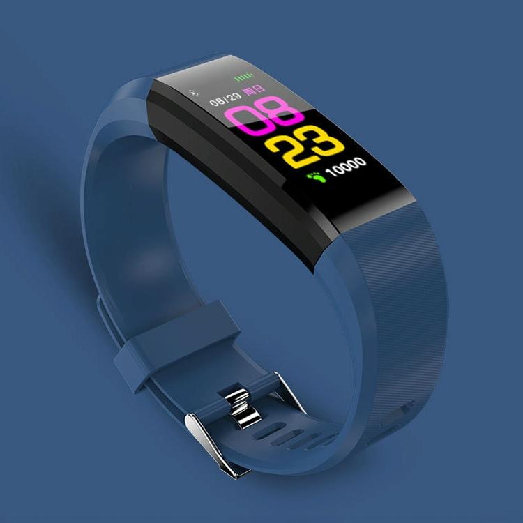 Smart Oled Bracelet With Call Reminder And Health Monitoring - Red