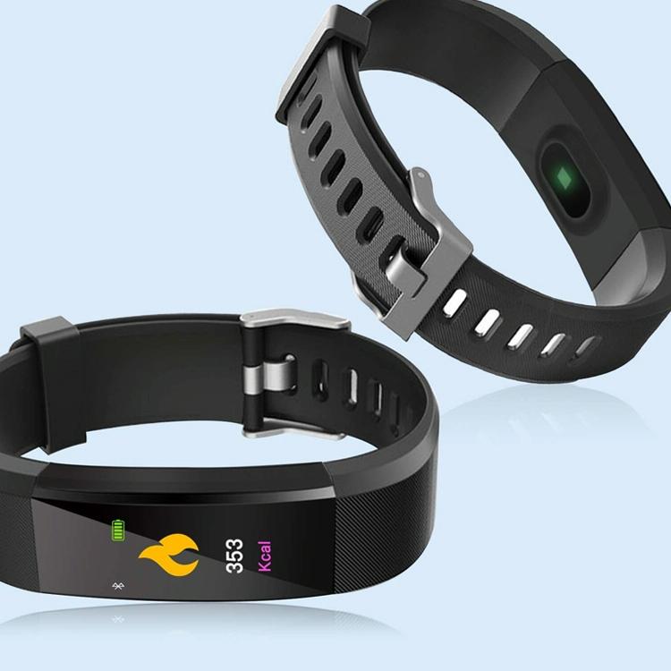 Smart Oled Bracelet With Call Reminder And Health Monitoring - Red