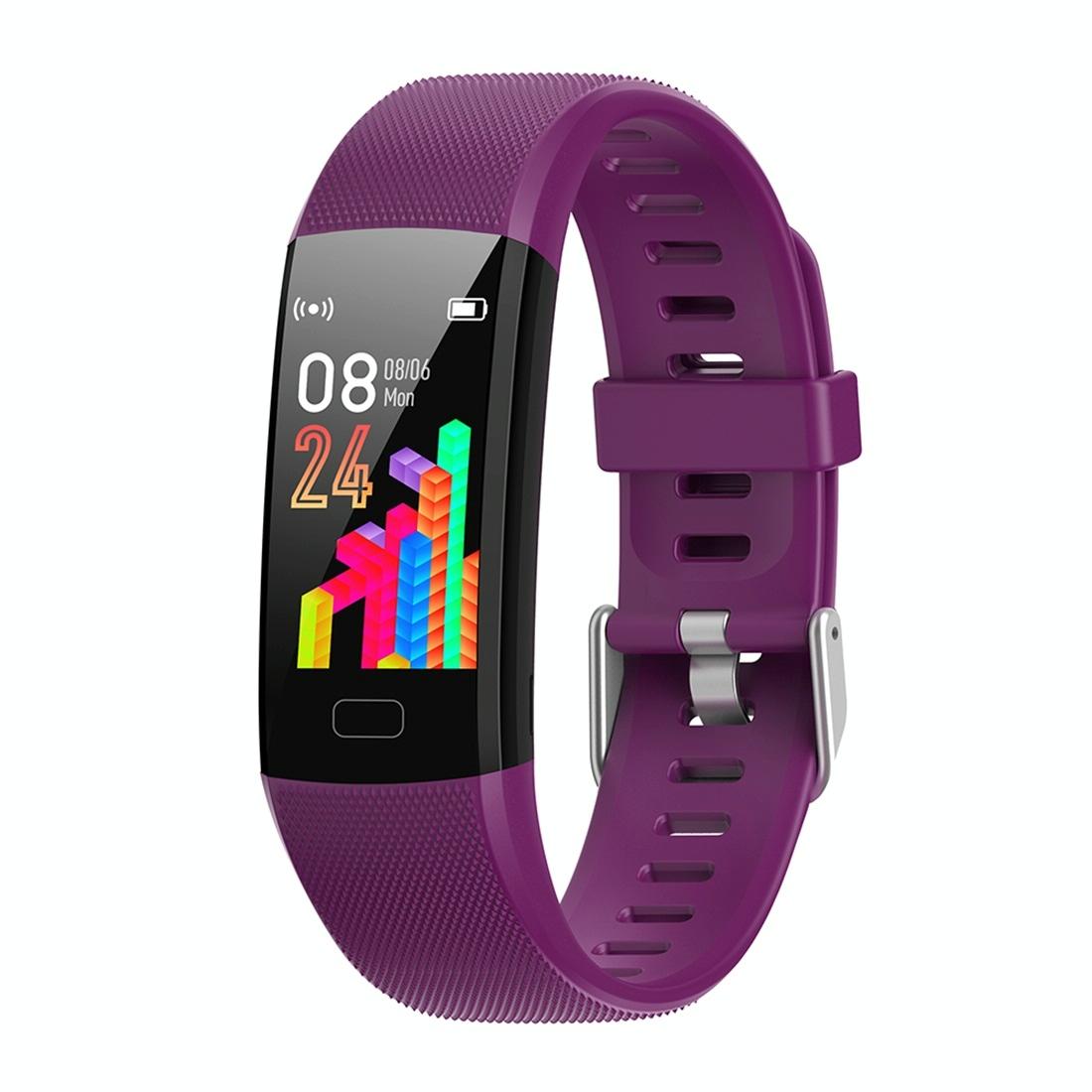 Smart Health Bracelet With Call Reminder And Monitoring - Red