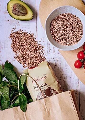 Ukrainian Buckwheat Groats Roasted Kasha GMO Free 400g Grechka Sachets 6 Packets - The Grand Bazaar of Australia