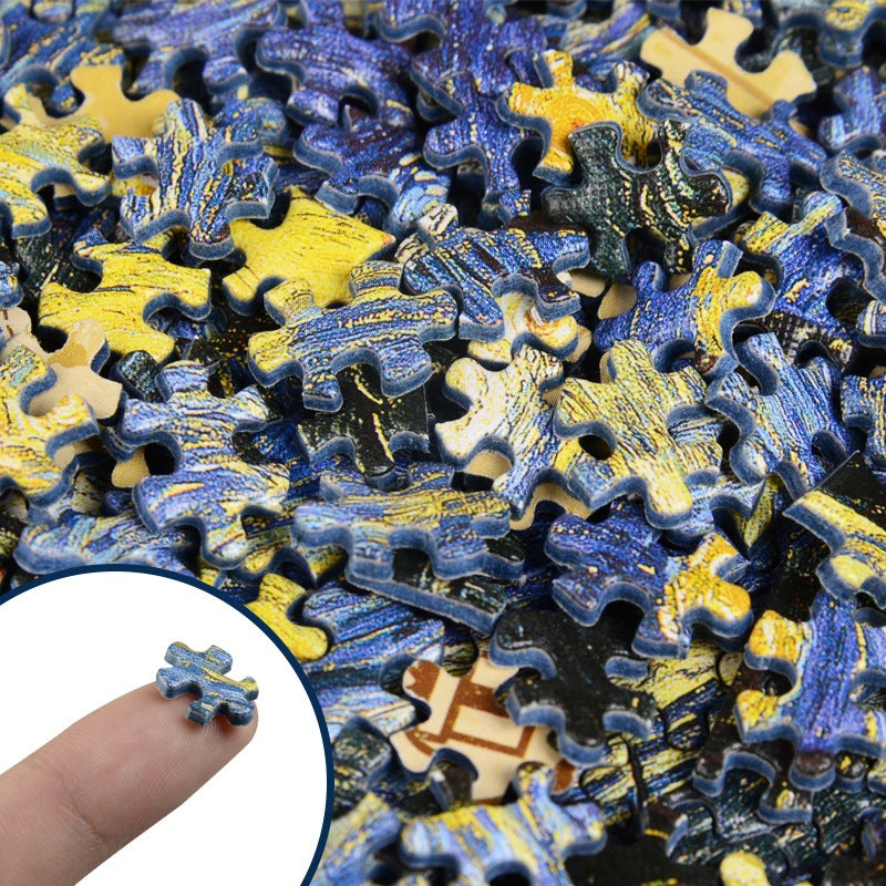 150-Piece Miniature Art Puzzle in Tube - Collectible Portable Puzzle for Art Lovers 10*15cm - The Grand Bazaar of Australia