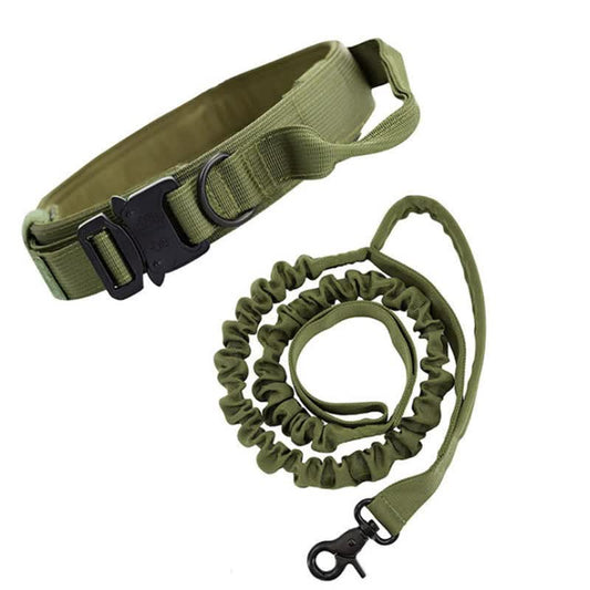 M Green Hands-Free Dog Leash with Adjustable Waist Belt - Shock Absorbing Bungee Lead - The Grand Bazaar of Australia