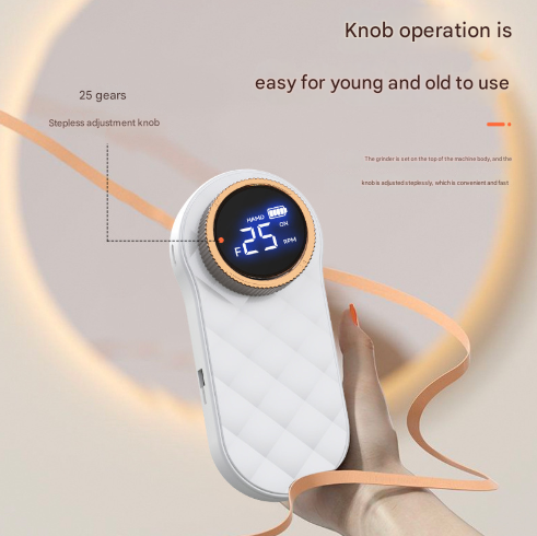 White Portable Mini Electric Nail Drill Pen - Manicure Pedicure Polishing & Shaping Tool