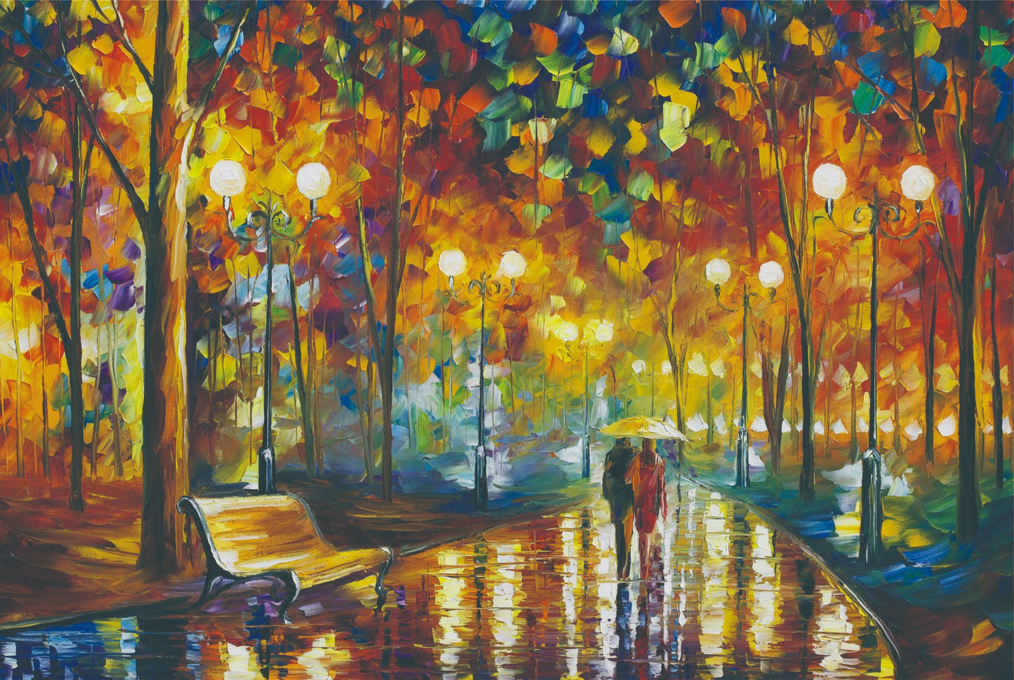 Walking puzzle in the rain - The Grand Bazaar of Australia