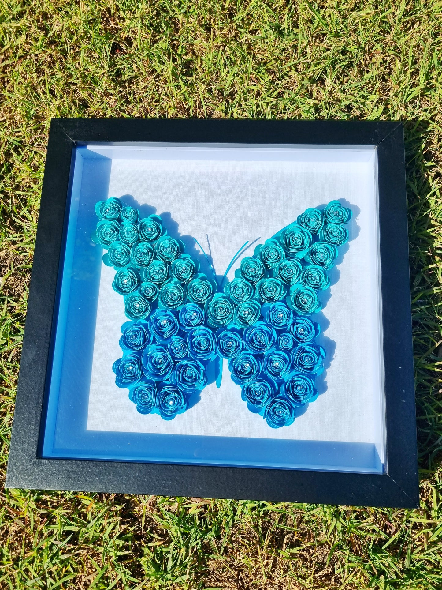 Mother’s Day Special – Custom Handmade Flower Shadow Box (30x30cm)