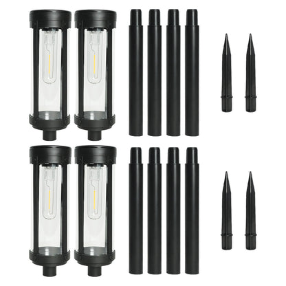 LUMIRO 4 Pack Solar Powered Outdoor Garden Decorative Lights - The Grand Bazaar of Australia