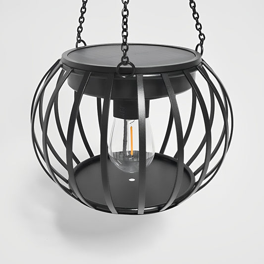 LUMIRO 2 Pack Outdoor Solar Hanging Lights Pumpkin Decorative Lantern - The Grand Bazaar of Australia