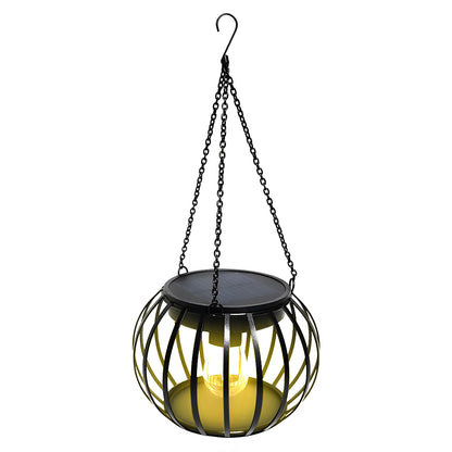 LUMIRO 2 Pack Outdoor Solar Hanging Lights Pumpkin Decorative Lantern - The Grand Bazaar of Australia