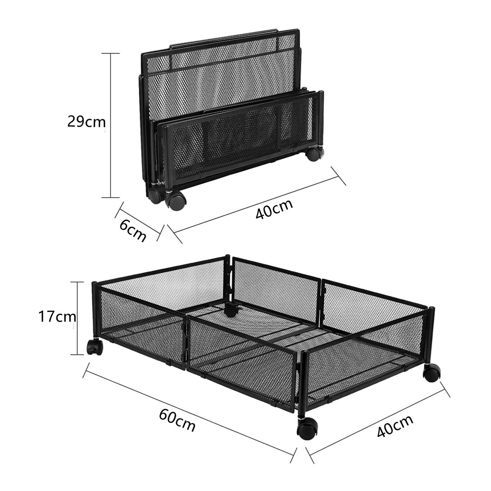 STORFEX Under-the-Bed Storage Organizer with Wheels - The Grand Bazaar of Australia
