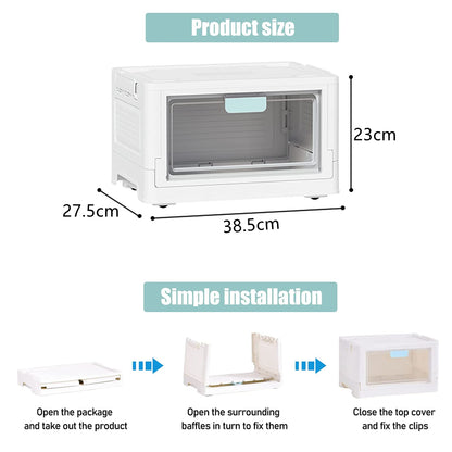 STORFEX Collapsible Storage Bins Closet Organizers_1