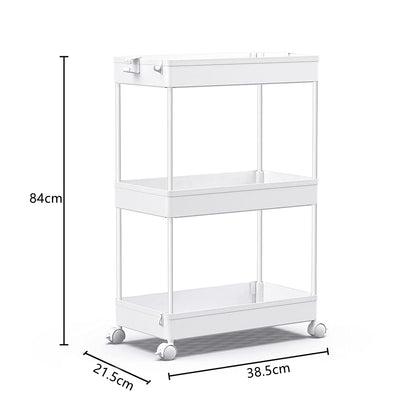 STORFEX 3-Tier Storage Rolling Cart - Organization Utility Cart_1