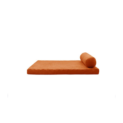 PETSWOL Removable and Washable Dog Sofa Bed-Orange_7