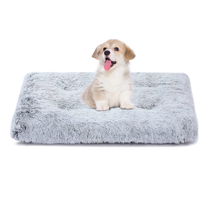PETSWOL Plush and Cozy Pet Mat for Ultimate Comfort and Warmth-Light Grey - The Grand Bazaar of Australia