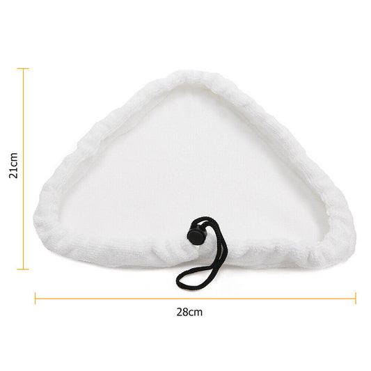 Pack of 6 Replacement Washable and Reusable Triangle Steam Mop Pads - The Grand Bazaar of Australia
