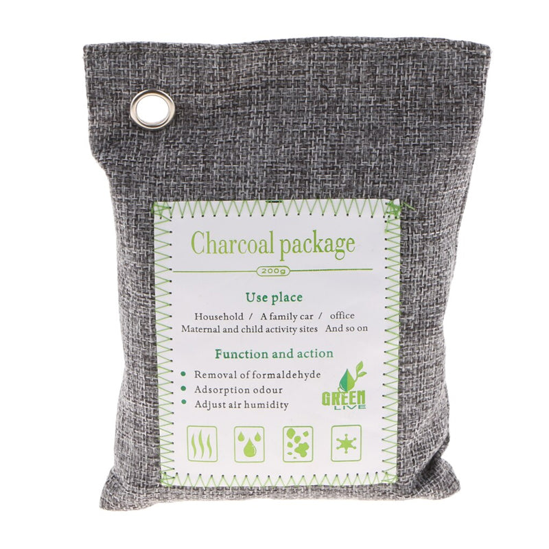 Pack of 5 Activated Bamboo Charcoal Air Purifying Deodorizing Bags_3