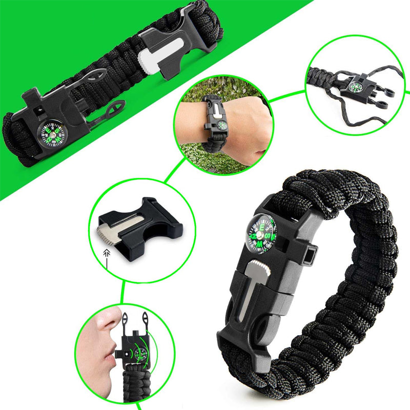 39in1 Tactical Emergency Survival Kit Outdoor Hiking Camping SOS Tool Equipment - The Grand Bazaar of Australia