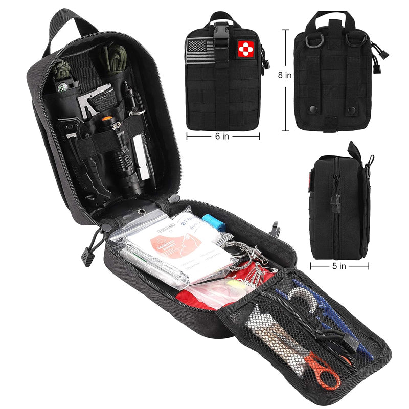 39in1 Tactical Emergency Survival Kit Outdoor Hiking Camping SOS Tool Equipment - The Grand Bazaar of Australia