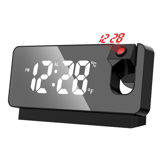 Wall Projection Digital Display Alarm Clock with Thermometer Function_0